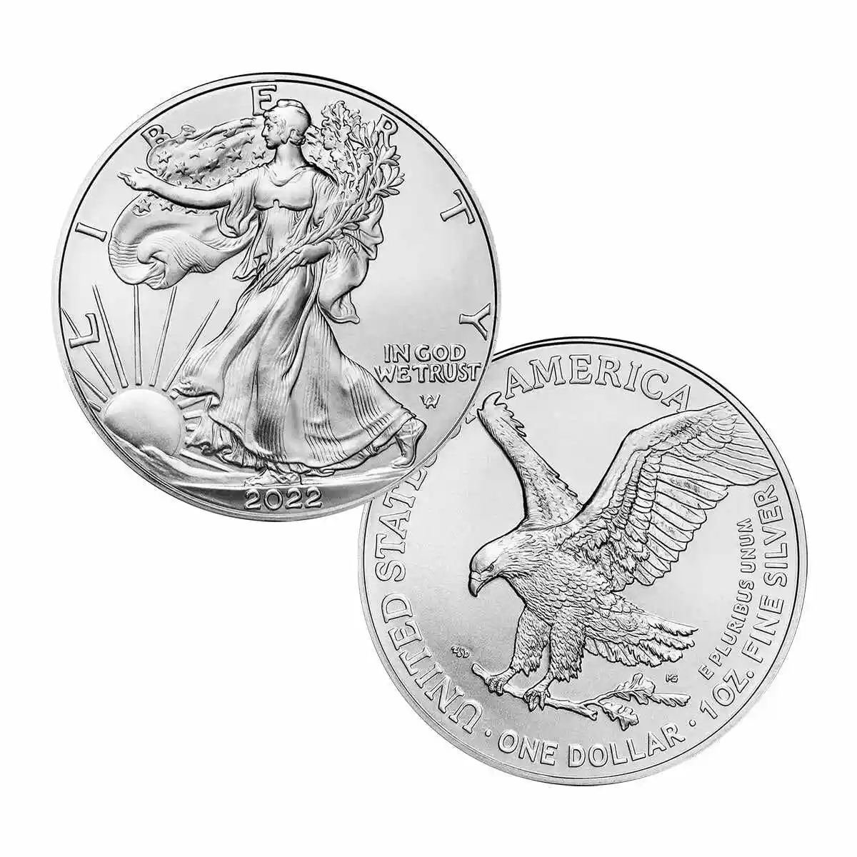2022 $1 American Silver Eagle Brilliant Uncirculated