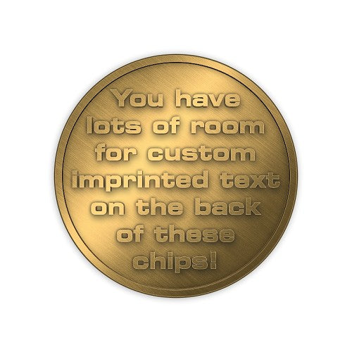 Custom Bronze Tokens