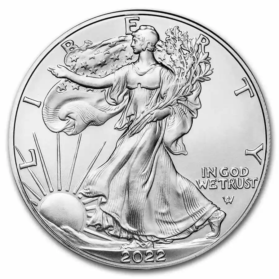 2022 $1 American Silver Eagle Brilliant Uncirculated